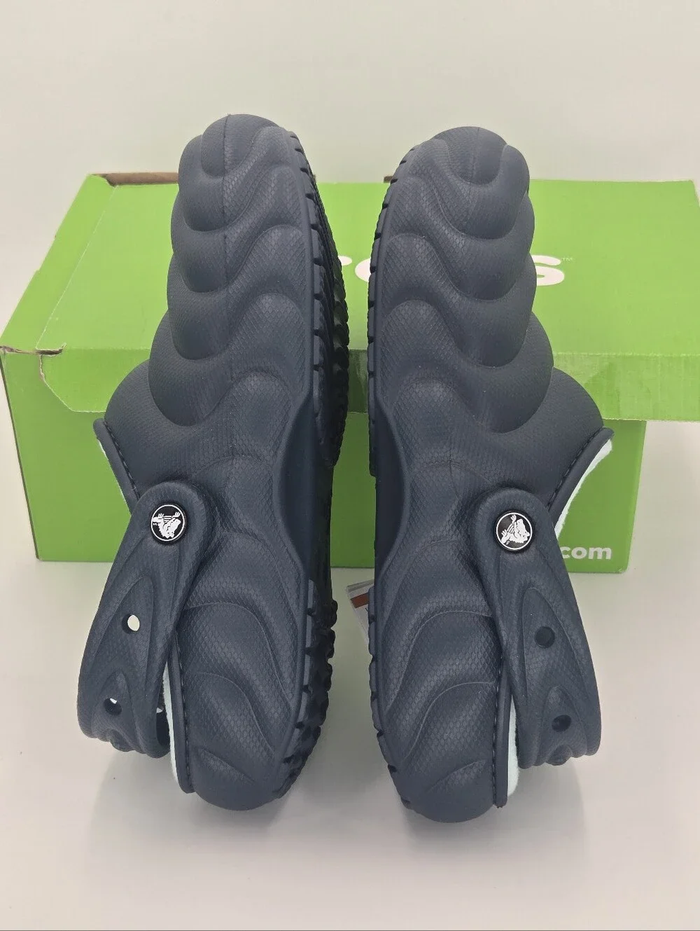 Crocs Classic Lined Overpuff Clog Unisex Nightfall Navy Size Men's 8 Women's 10
